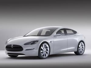 Tesla Model S 2009 года